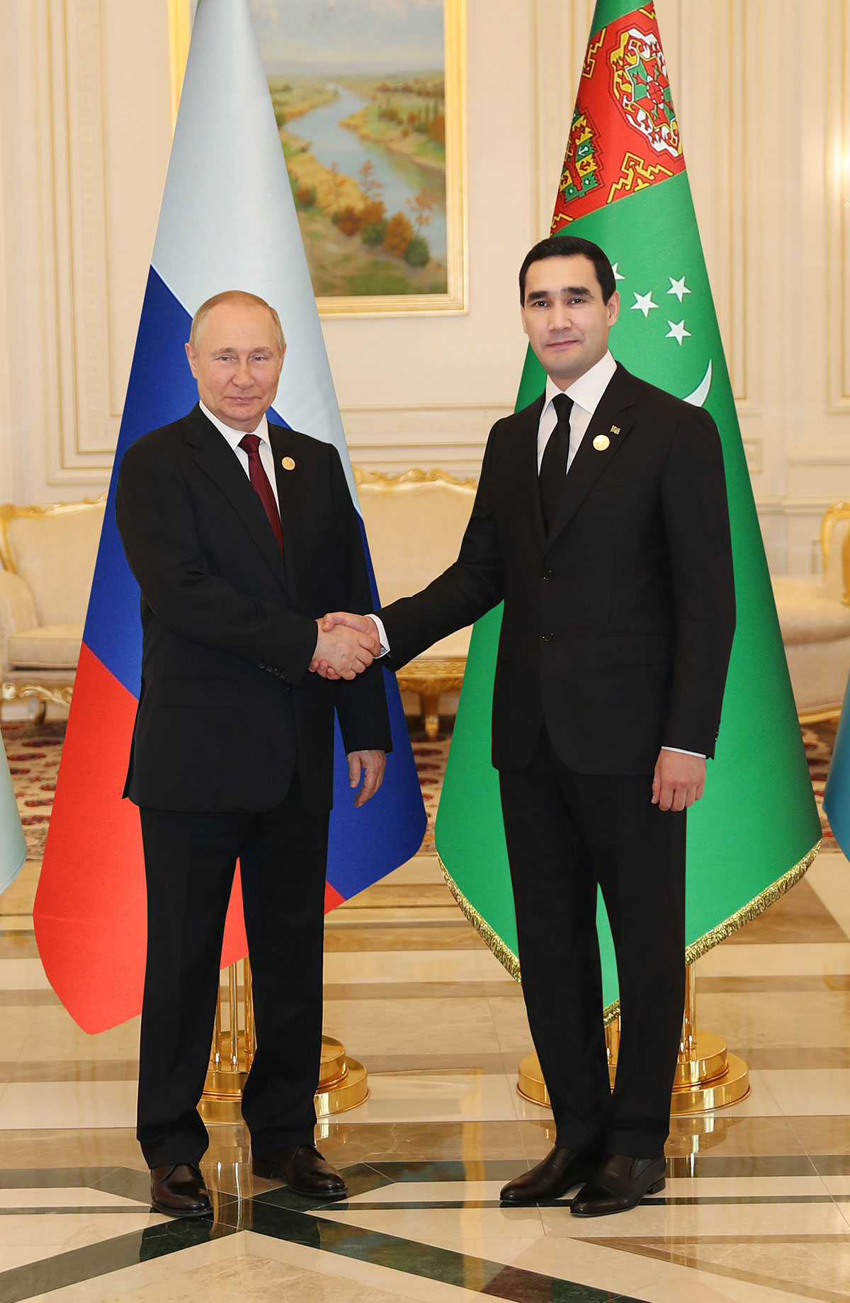 Meeting between the President of Turkmenistan and the President of the Russian Federation